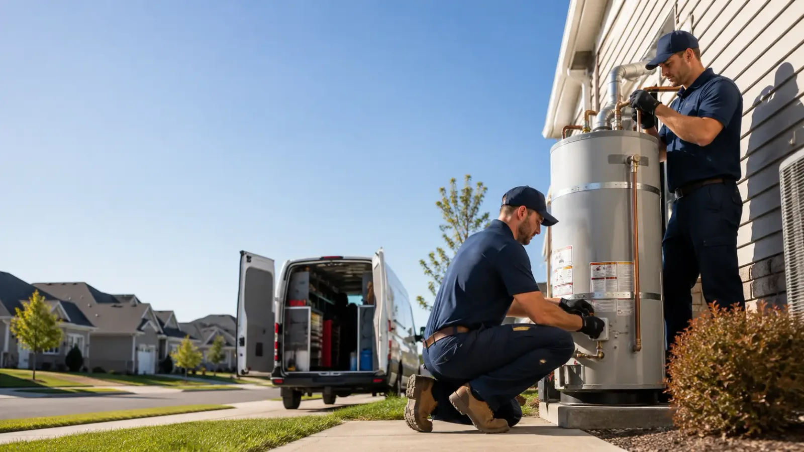 Water Heater Installation in Lima, OH